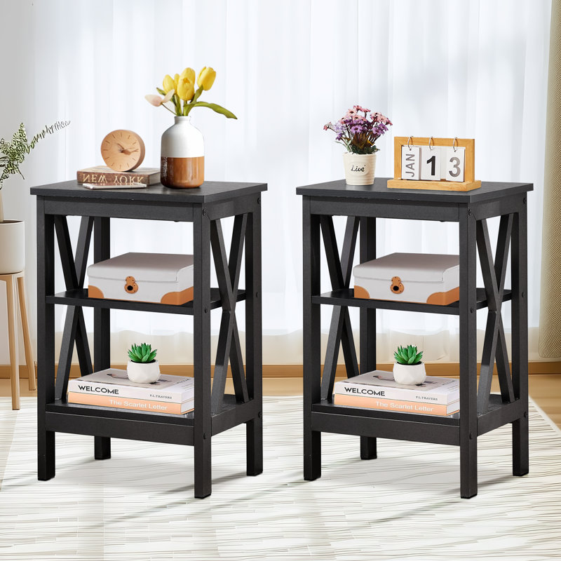 Trent Austin Design® Kempst XShaped Nightstand Set & Reviews Wayfair